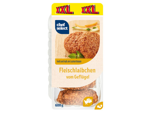 Fleischlaibchen 500 g + 100 g gratis
