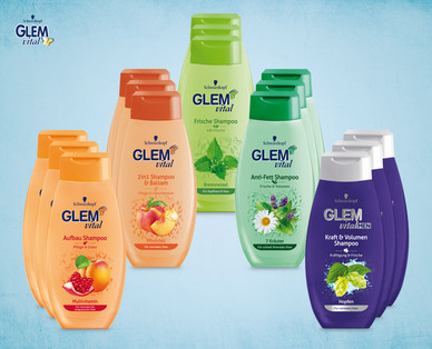 GLEM VITAL Shampoo Trio-Pack