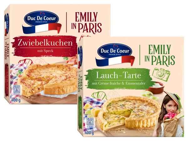 Zwiebelkuchen oder Lauch-Tarte