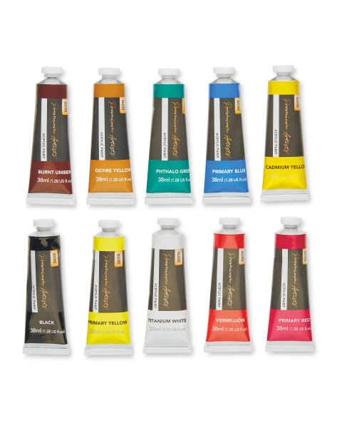 Script Acrylic Paint Set