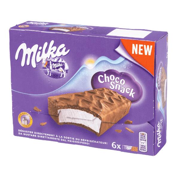 MILKA(R) 				Chocosnack, 6 pcs