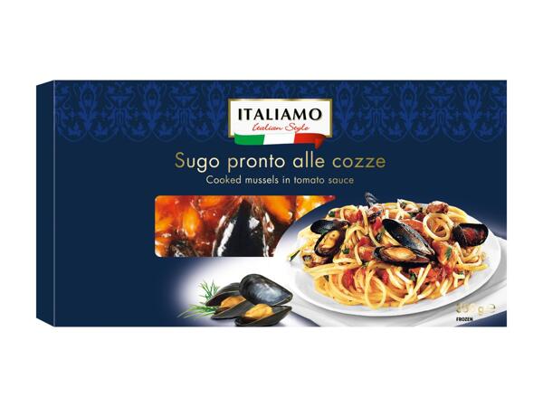 Clams/​Mussels in Tomato Sauce