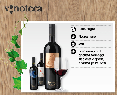 Negroamaro Puglia IGP ETIKÉ