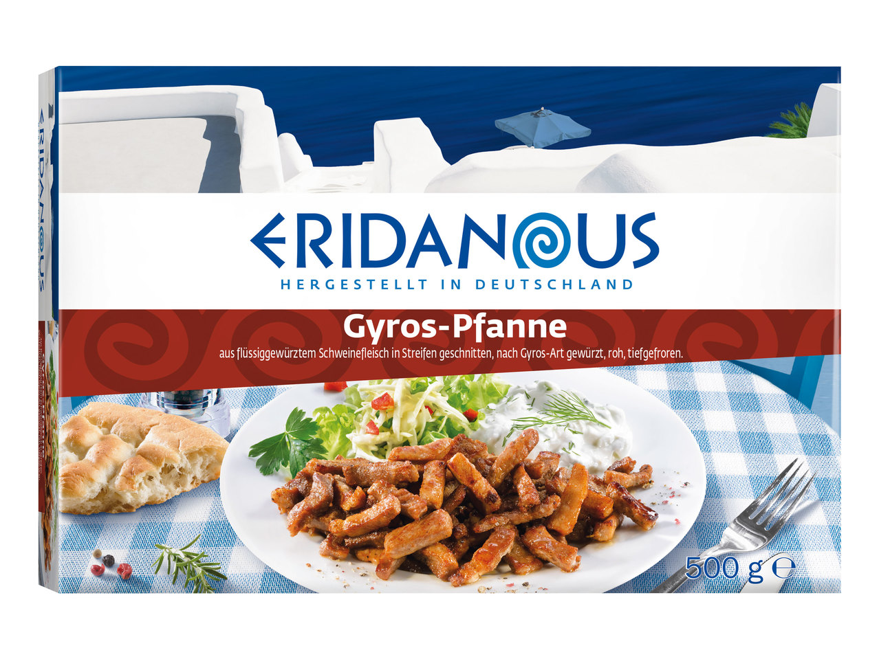 ERIDANOUS Gyros Pfanne