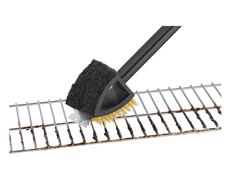 Brosse 3 en 1 pour barbecue
