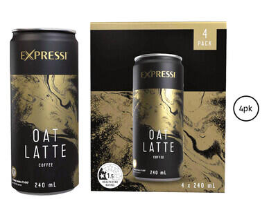 Expressi Oat Milk Latte 4 x 240ml