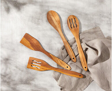 Olive Wood Utensil 2pc Set