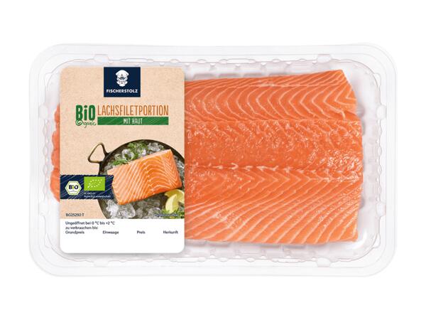 Bio Lachsfiletportionen Trim