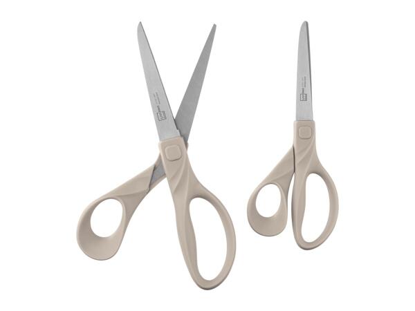 Livarno Home Beige Scissors Set - 2 Pack