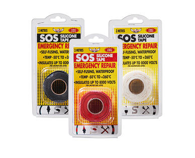 SOS Silicone Tape or Epoxy