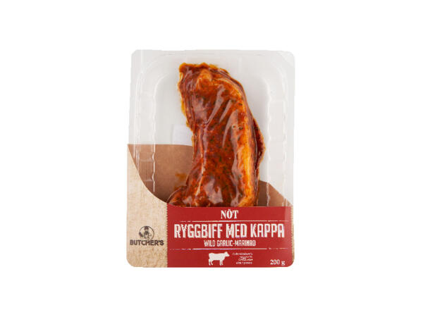 Ryggbiff med kappa wild garlic