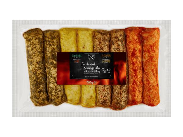 Mélange de saucisses à rôtir