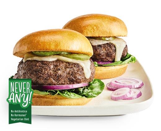 Never Any! 
 Fresh Ground Bison