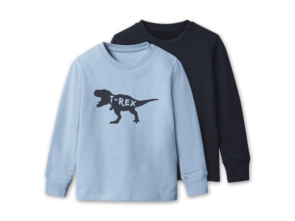 Kleinkinder Thermo Langarmshirts, 2 Stück