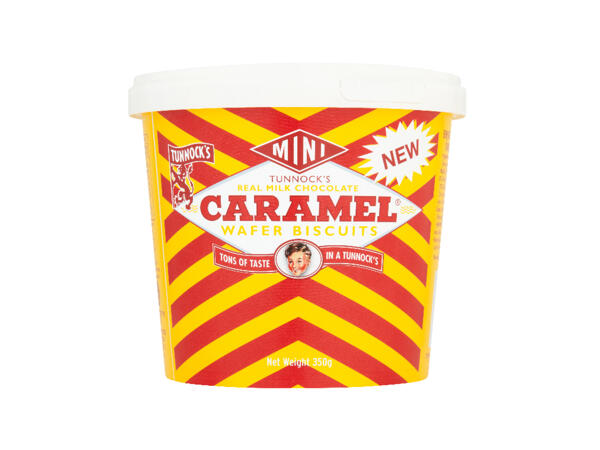 Tunnock's Mini Caramel Wafer Biscuits