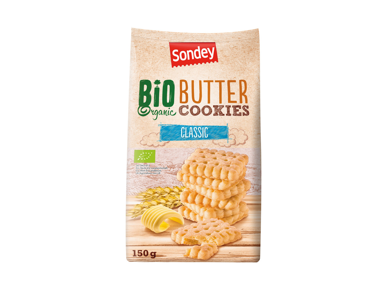 Bio máslové sušenky