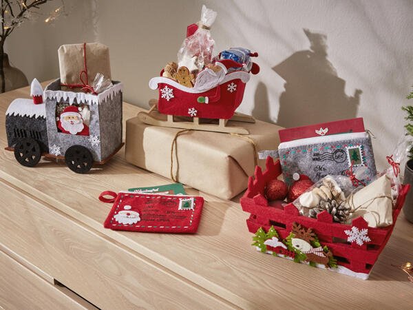 Décoration de Noël en feutrine