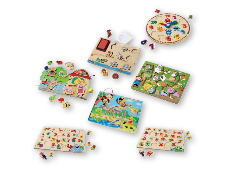 PLAYTIVE JUNIOR Assorted Wooden Puzzle