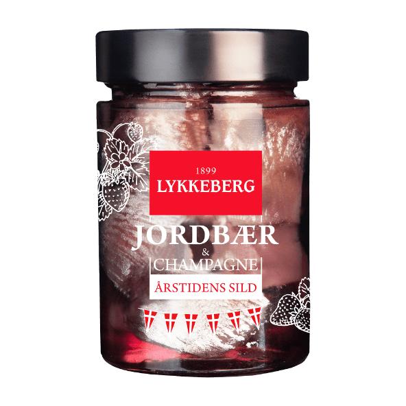 Sild i jordbær/champagne