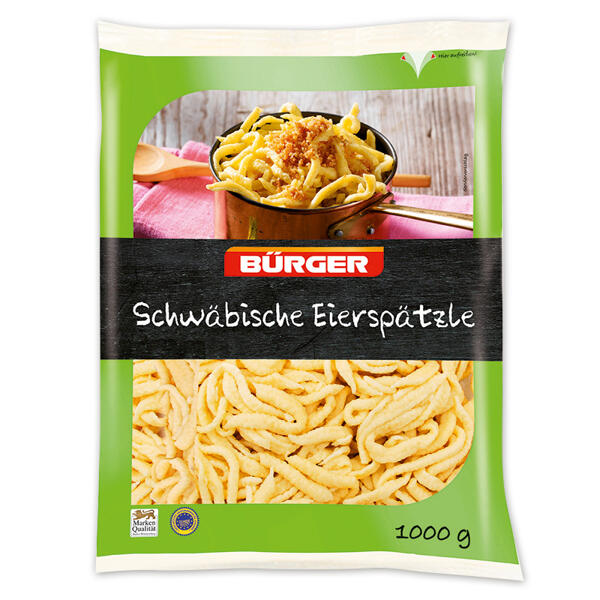 Schwäbische Eierspätzle / Eierknöpfle