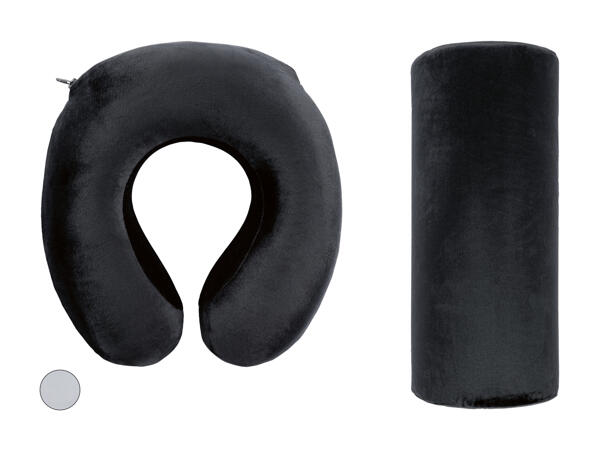 Oreiller repose-nuque/coussin demi-cylindrique