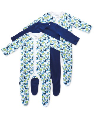 0-6 Months Red & Blue Zig Soothers