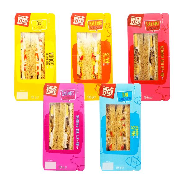 SNACK TIME Trekantsandwich