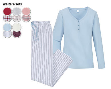 BLUE MOTION
DAMEN-FLANELL-PYJAMA