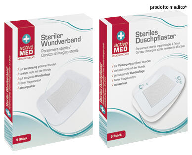 ACTIVE MED CEROTTO CHIRURGICO/CEROTTO CHIRURGICO RESISTENTE ALL'ACQUA