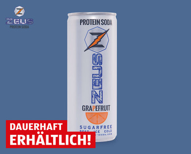 ZEUS Protein Soda