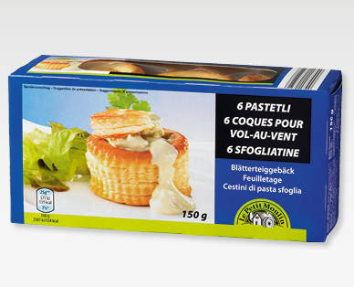 LE PETIT MOULIN Blätterteigpastetli