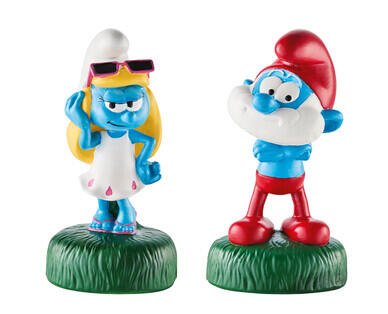 Smurf Garden Statues
