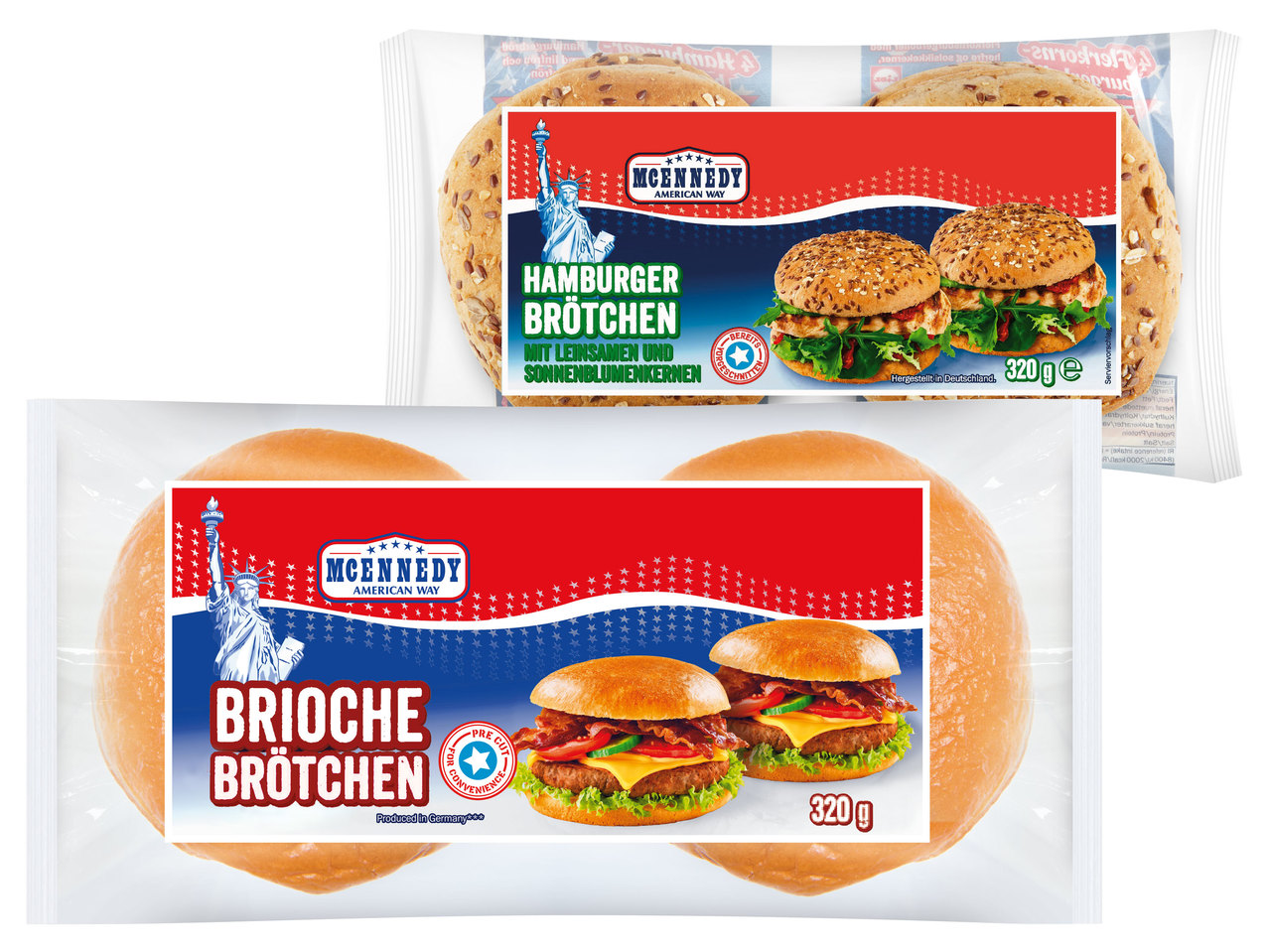 MCENNEDY Burgerbrötchen