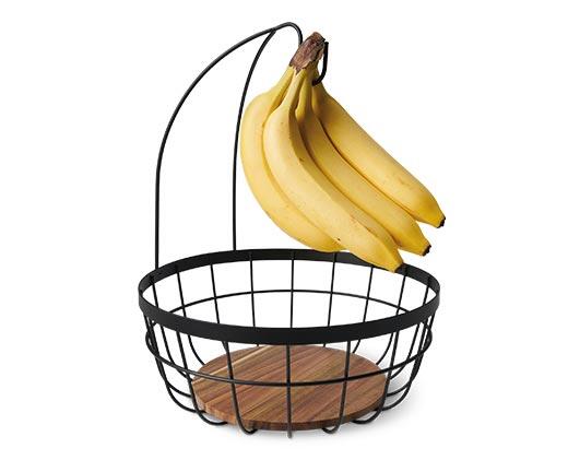 Crofton 
 Banana Hanger with Fruit Basket
