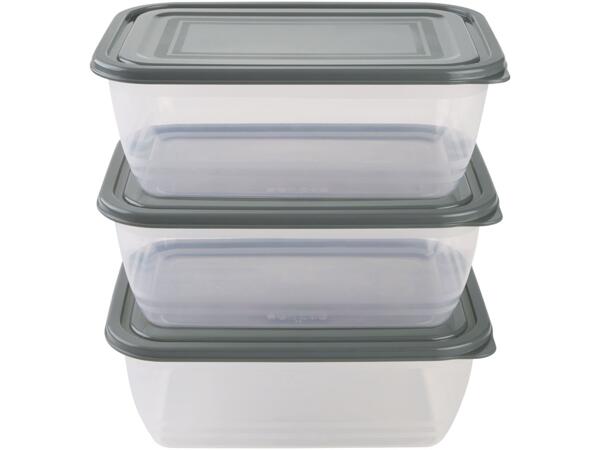 Food Storage Containers Or Measuring Jug Set, 3 Pieces