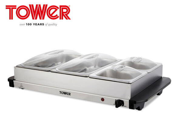 Tower 4-Section Buffet Server