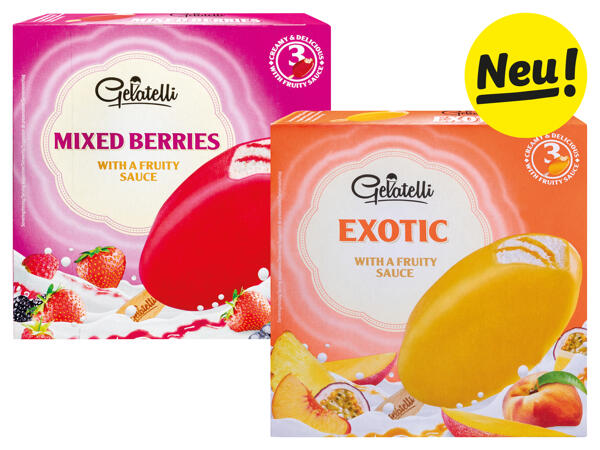 Stieleis Frucht