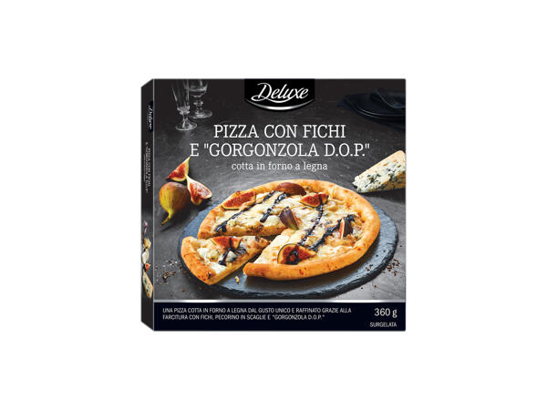 Pizza with Porcini and Truffle or with Figs and "Gorgonzola PDO"