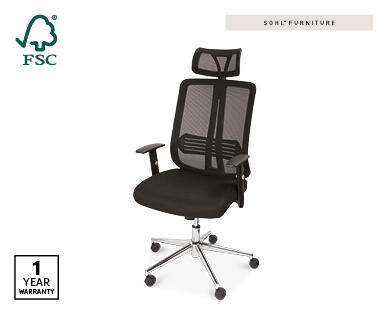 Ergonomic Office Chair – Executive Style in Black