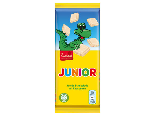 Suchard Junior weiße Schokolade