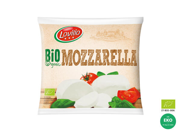 Ekologisk mozzarella