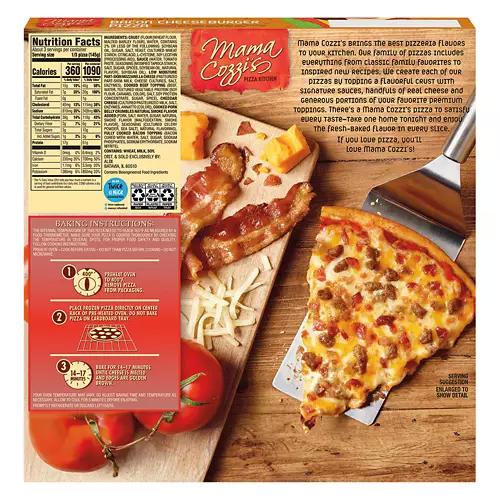 Thin Crust Bacon Cheeseburger Pizza, 15.4 oz