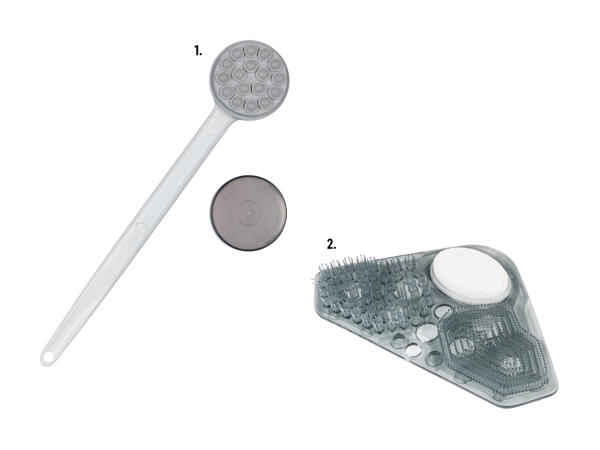 Applicateur de crème pour le dos/nettoyeur pour les pieds