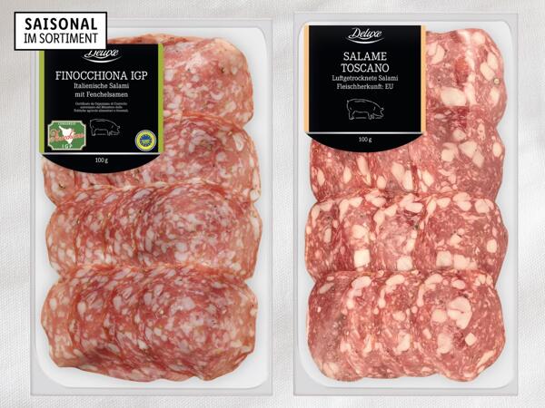 Italienische Wurstspezialitäten