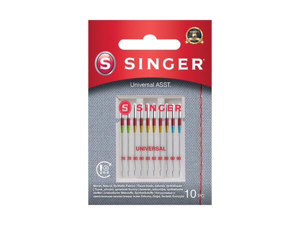 SINGER(R) Sæt med nåle til symaskine
