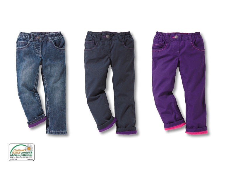 Pantalon doublé