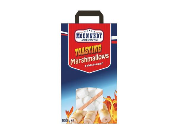 BBQ Marshmallows With Sticks