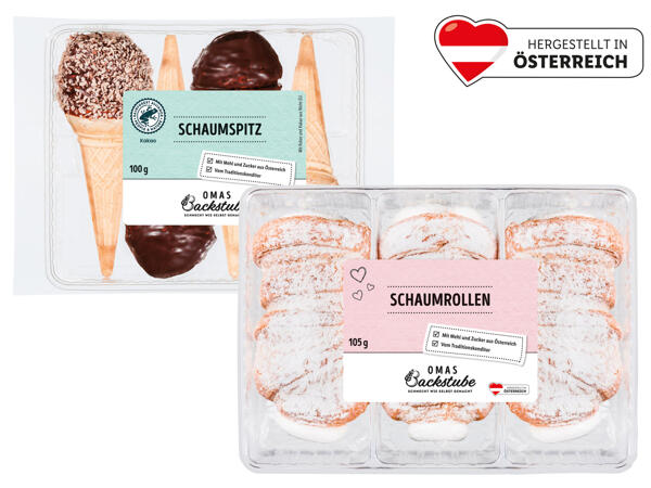 Schaumrollen oder Schaumspitz