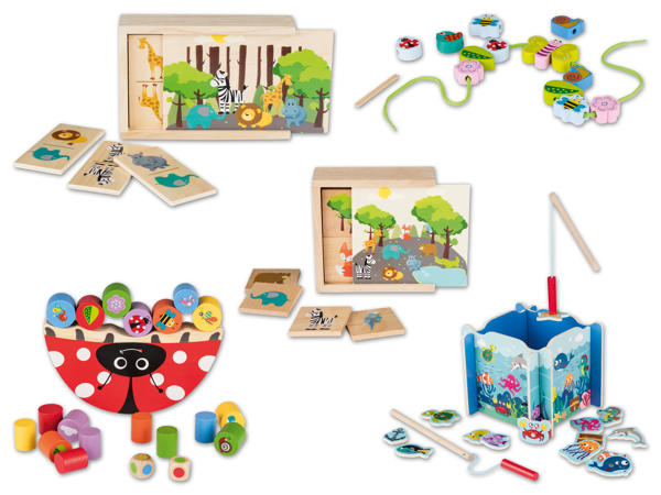 PLAYTIVE JUNIOR(R) Holzspielzeug Sortiment