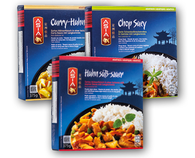 Plat cuisiné chinois ASIA